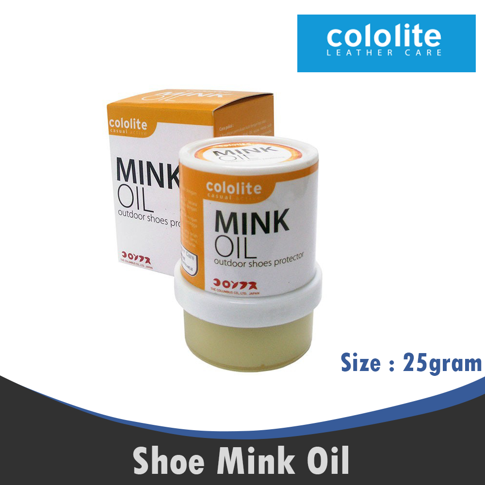 Jual NEW PORODUK COLOLITE MINK OIL PERAWATAN SEPATU KULIT SEMIR SEPATU ...