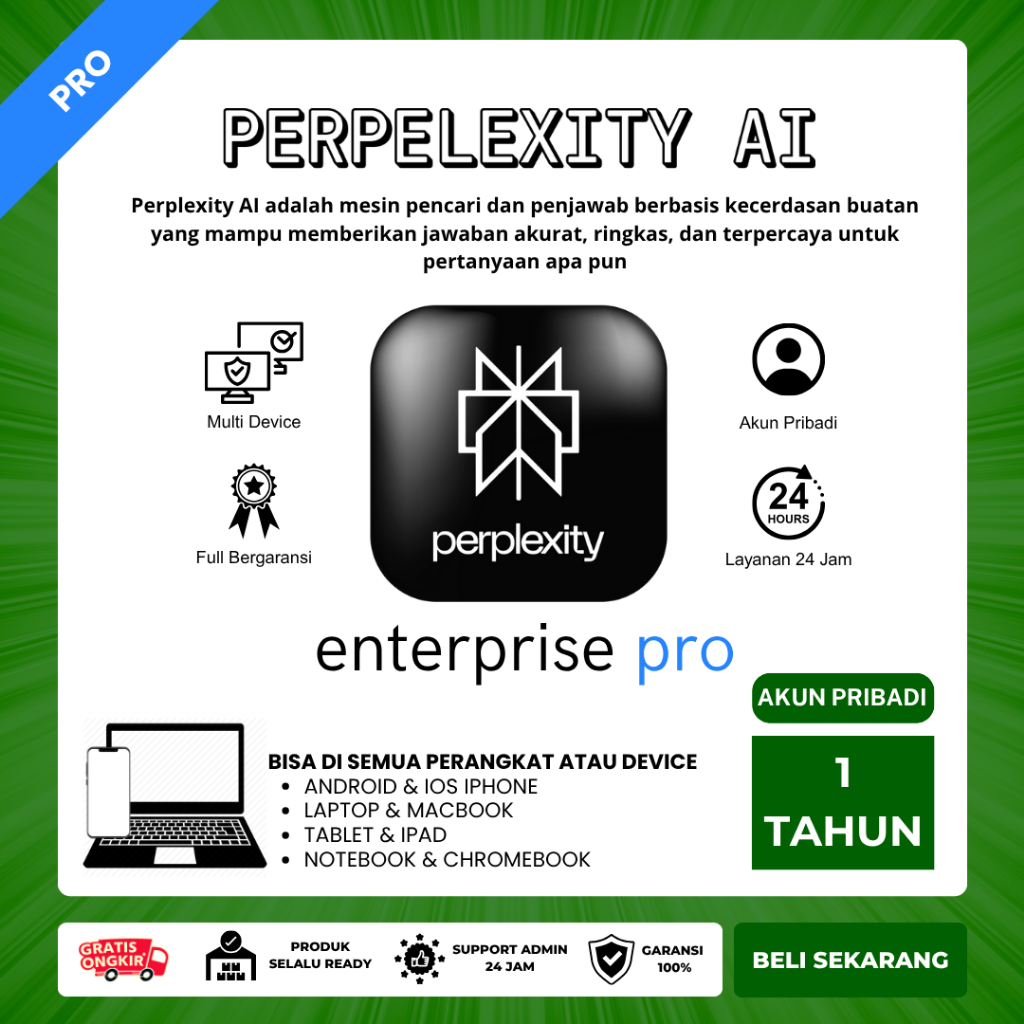Jual Perplexity AI Pro GPT 5 Claude 4.0 AI Gmail Pribadi 1 Tahun ...