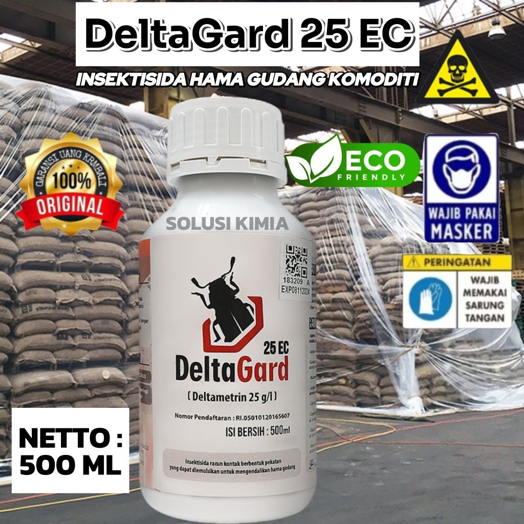 Jual DELTA GARD 25 EC Insektisida Pembasmi Hama Gudang Efektif 500 ML ...
