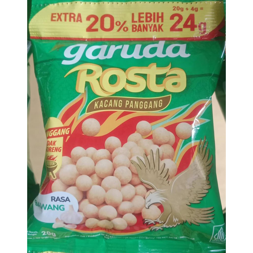 Jual Garuda Rosta 2000 Kacang Panggang Rasa Bawang Isi Lebih Banyak Isi ...