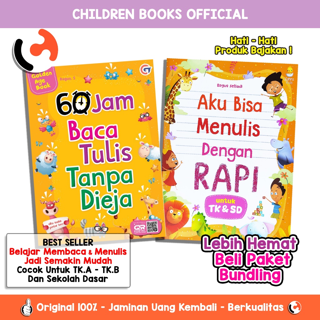 Jual Buku Menulis Rapi Latihan Menulis Tegak Bersambung Anak TK & PAUD ...