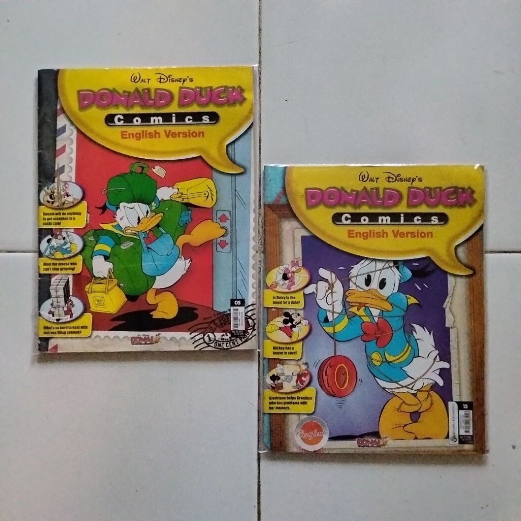Jual Paket Walt Disney - Donald Duck Comics - English Version | Shopee ...