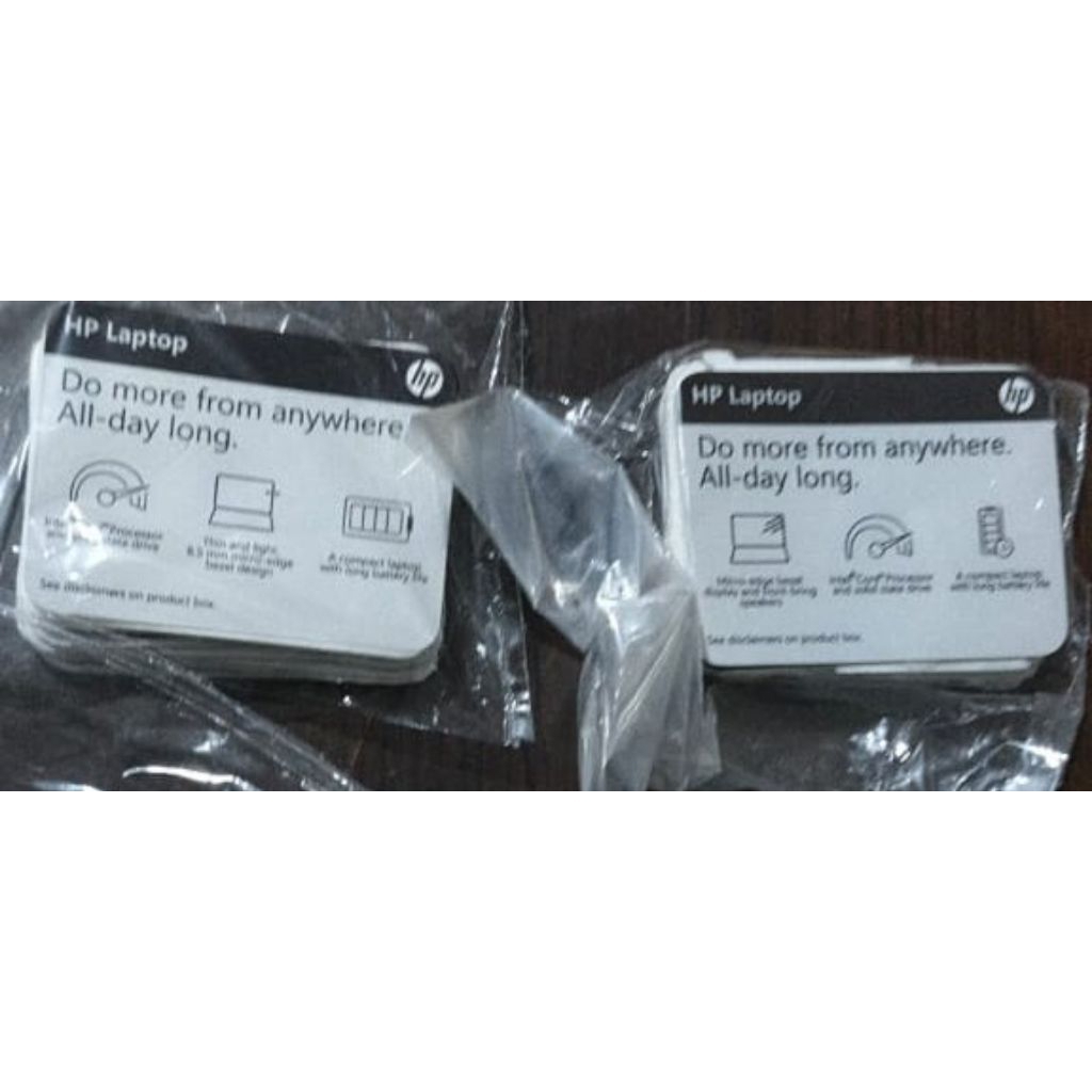 Jual Stiker Label Laptop HP - Per Lembar A3 isi 21 pcs | Shopee Indonesia