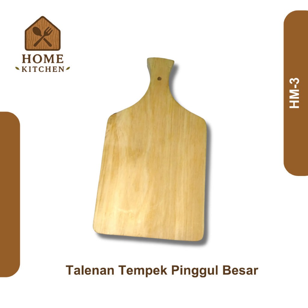 Jual HomeKitchen Talenan Tempek Pinggul Besar | Talenan Kayu Pinus ...