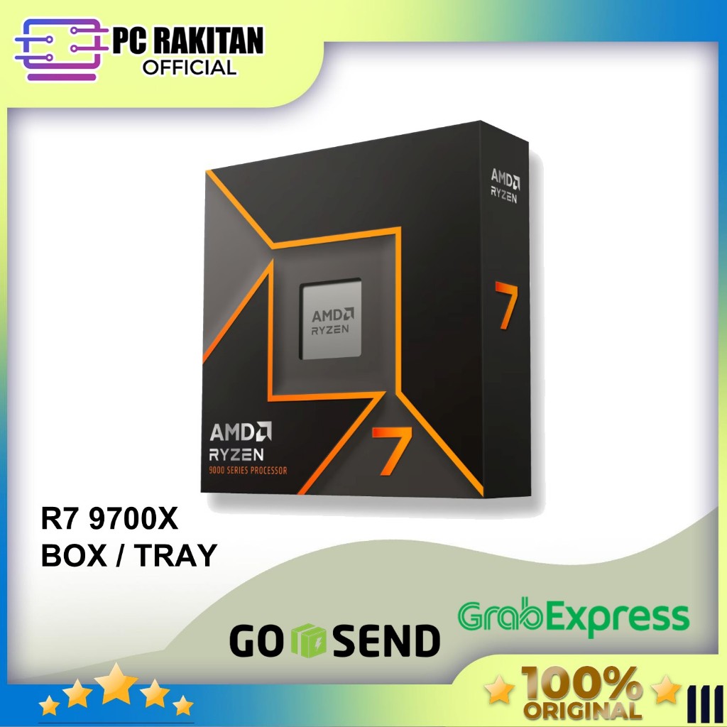 Jual AMD PROCESSOR RYZEN 7 9700X AM5 BOX | Shopee Indonesia