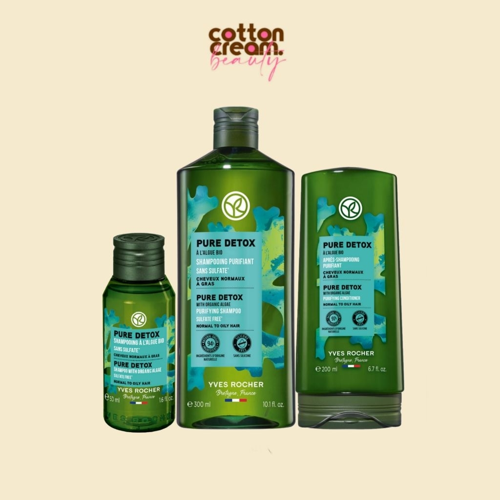 Yves Rocher Refresh Purifying Shampoo & Conditioner