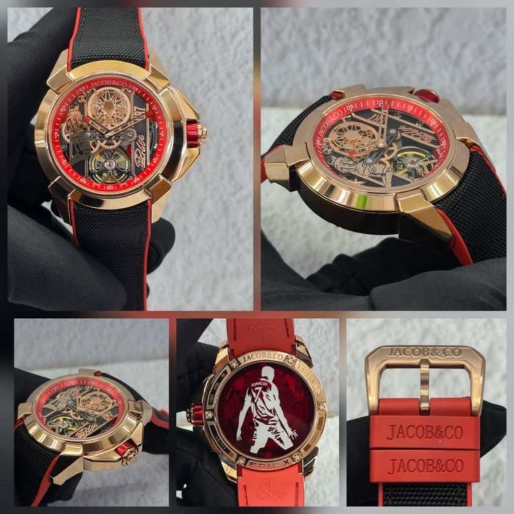Jual Jam Tangan Pria Coleksi Terbaru Jacob & Co Epic x Flinght CR7 ...