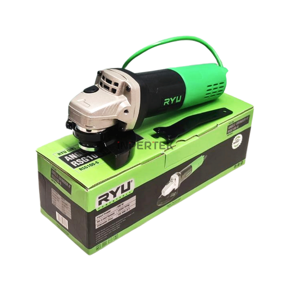 Jual RYU Mesin Gerinda RSG100-6 Angle Grinder Tangan Gurinda 4