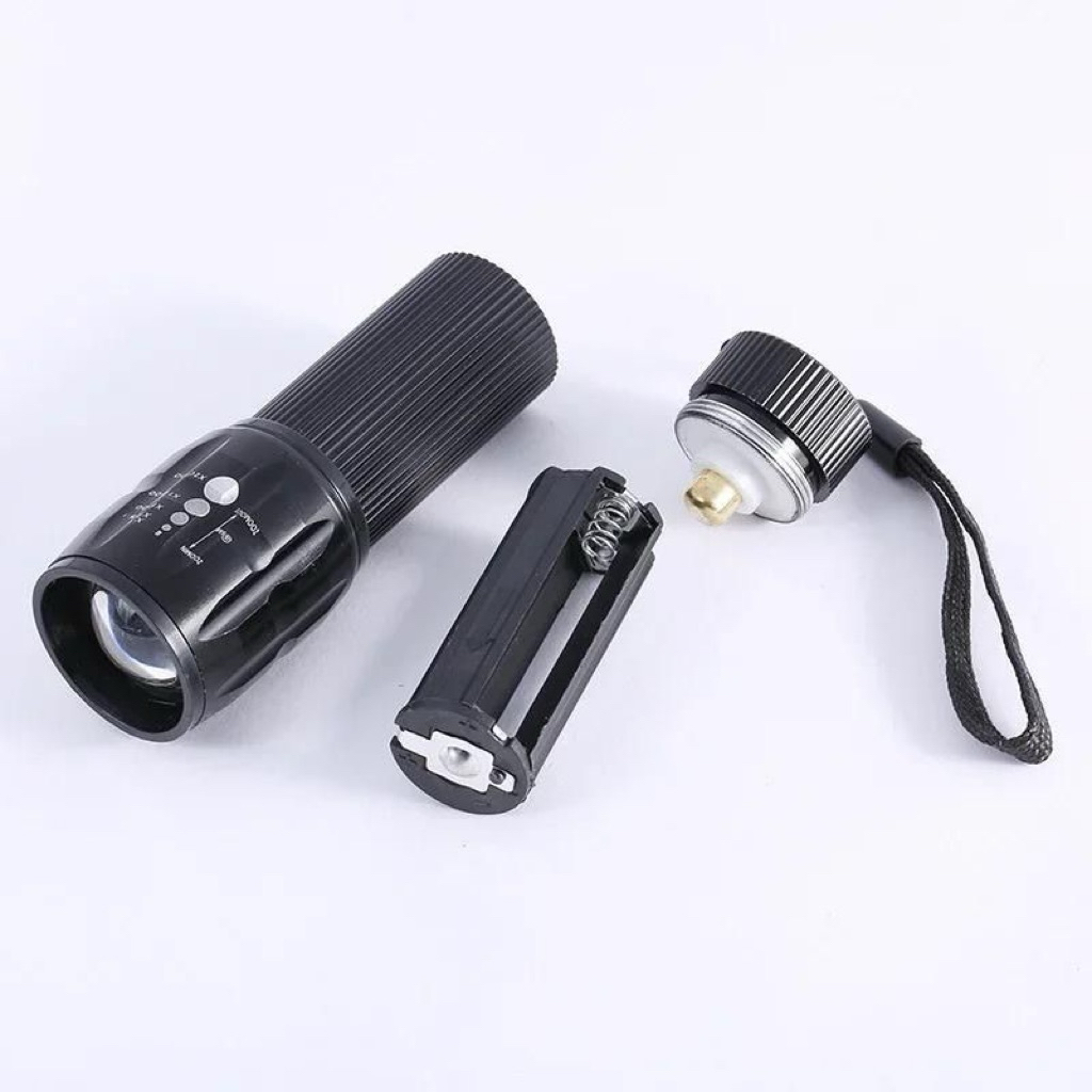 Jual senter police mini zoom / senter tangan sepeda a02-05 | Shopee ...