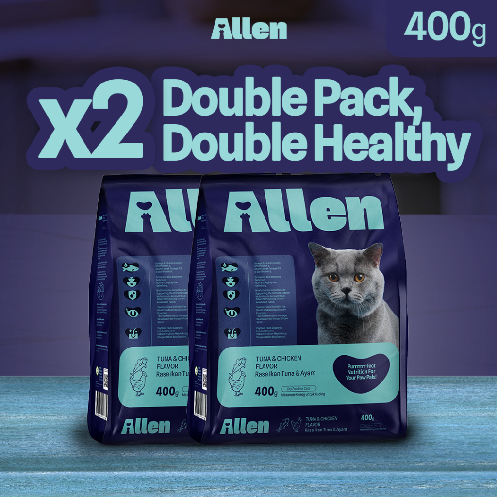 Jual Allen Makanan Kucing Kering Dewasa | Dry Cat Food Adult Tuna ...