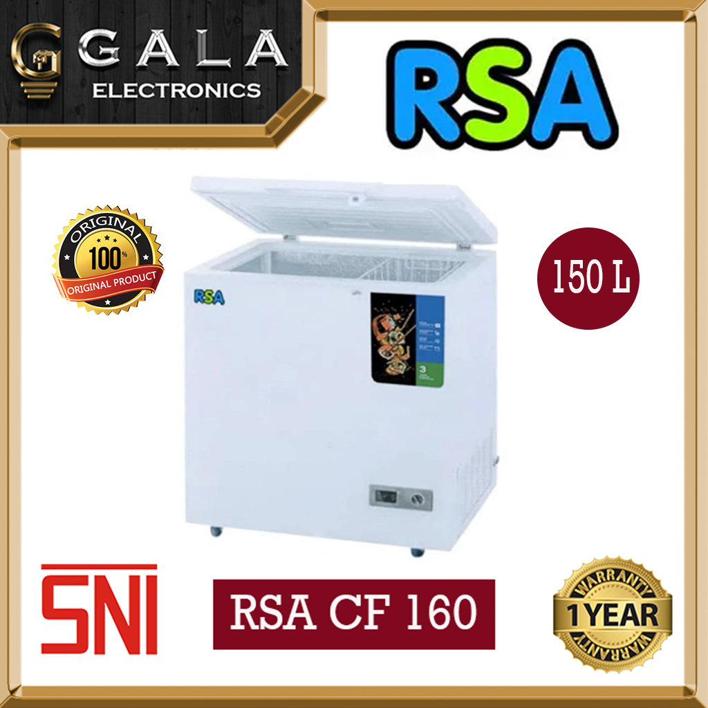 Jual Freezer Box RSA CF 160 (150 Liter) | Shopee Indonesia