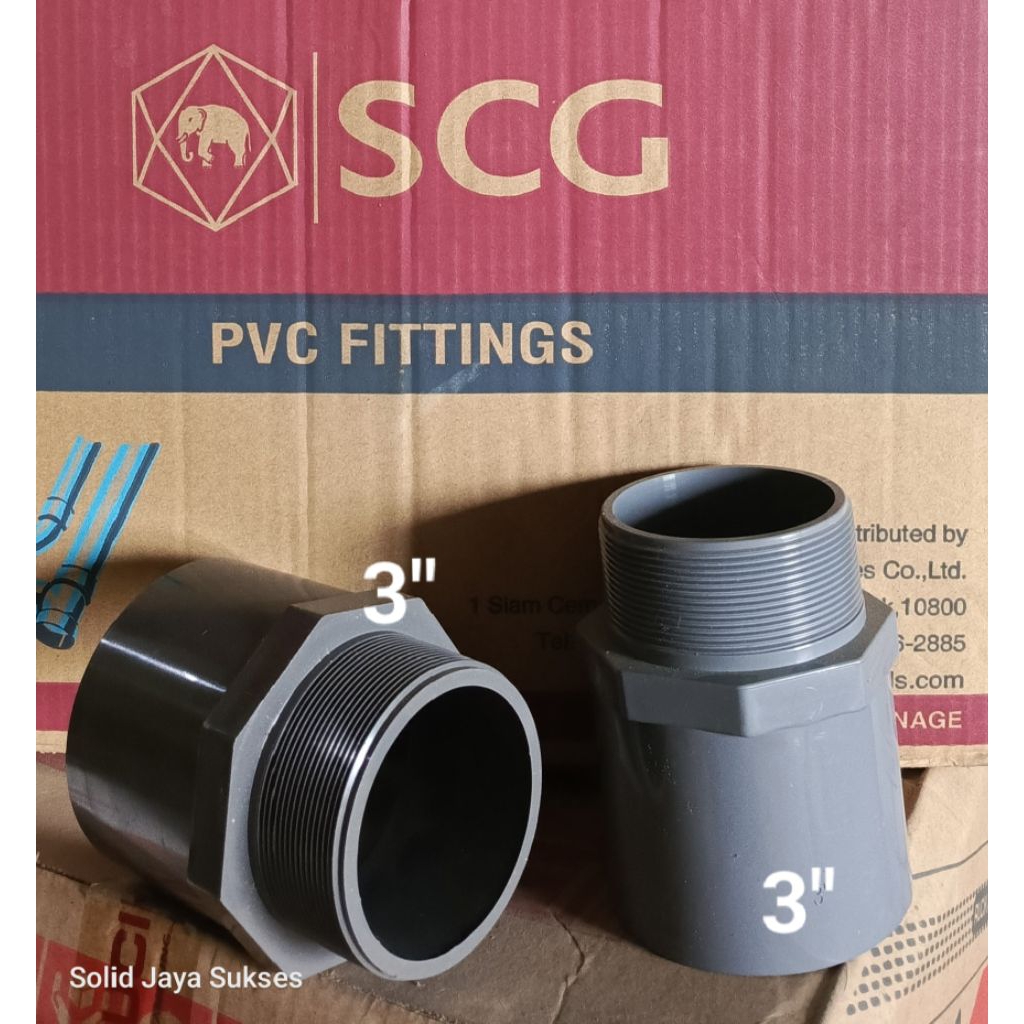 Jual SCG Valve Socket AW / Socket Drat Luar AW 3