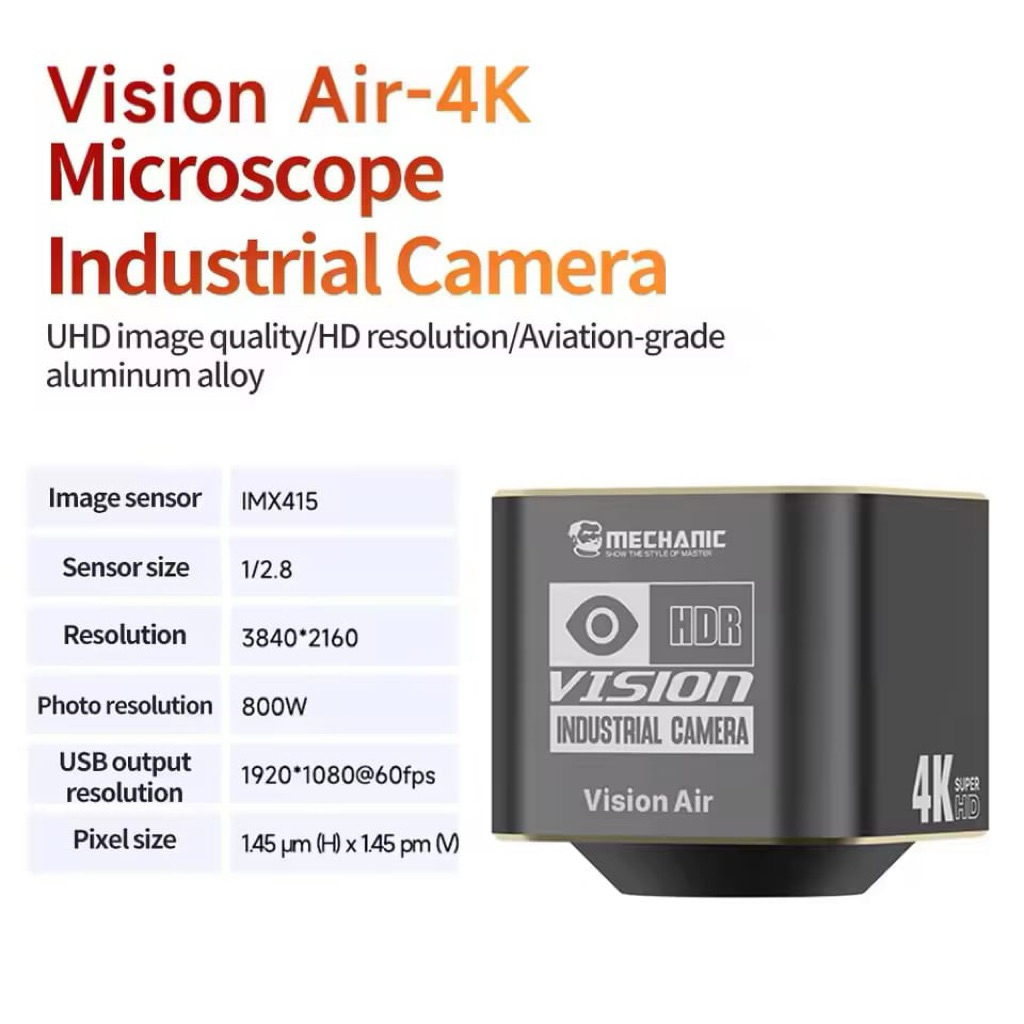 Jual MCN VISION AIR 4K CAMERA MICROSCOPE | Shopee Indonesia