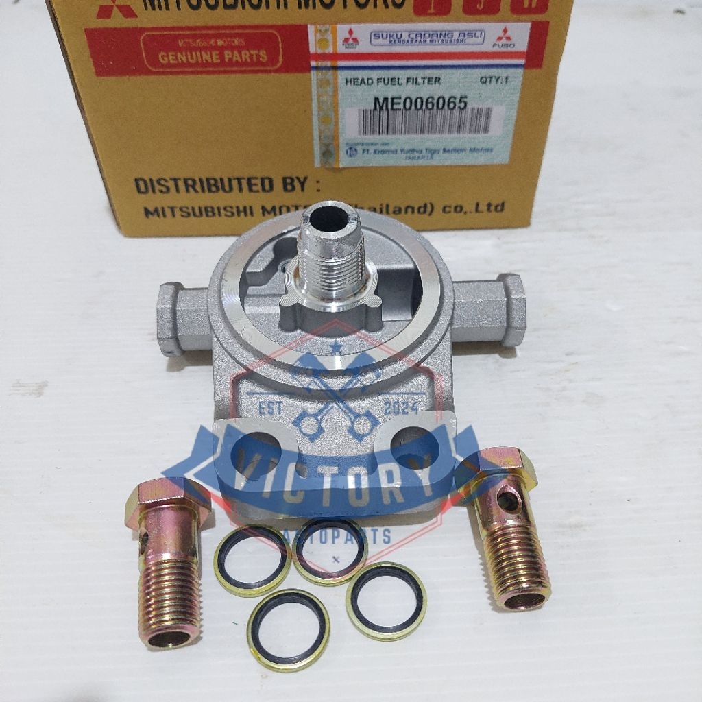 Jual HEAD FUEL FILTER BODY FUEL FILTER DUDUKAN FILTER SOLAR MITSUBUSHI ...
