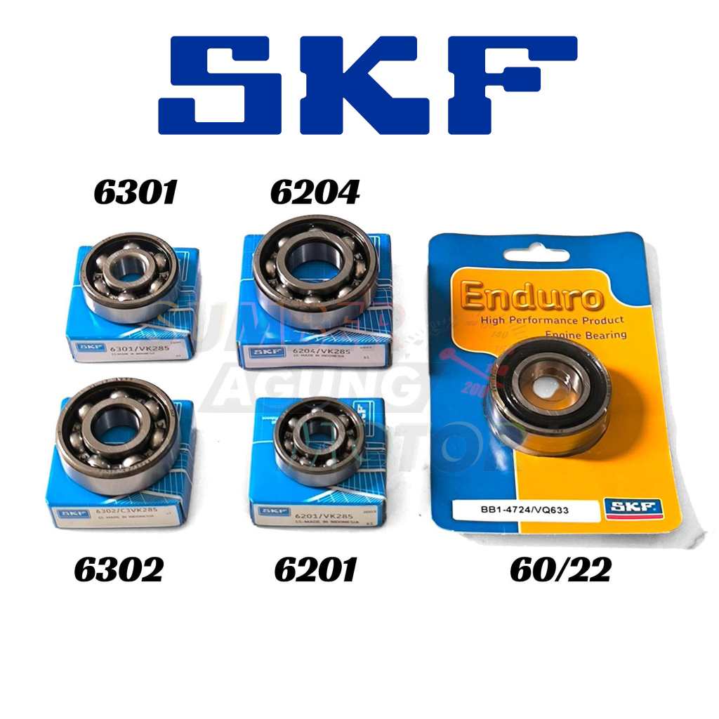Jual SKF LAHAR GARDAN GEARBOX LAHER BEARING GIGI RASIO CVT BEAT KARBU ...