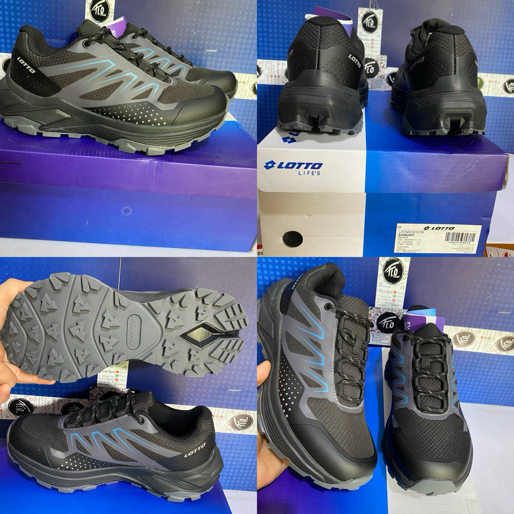 Sepatu Lotto Original Running Pria Men