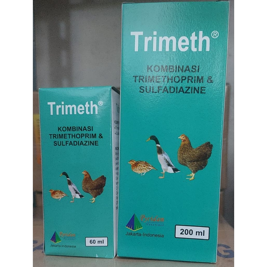 Jual TRIMETH (Obat mencret/gangguan pencernaan pada unggas dan babi ...