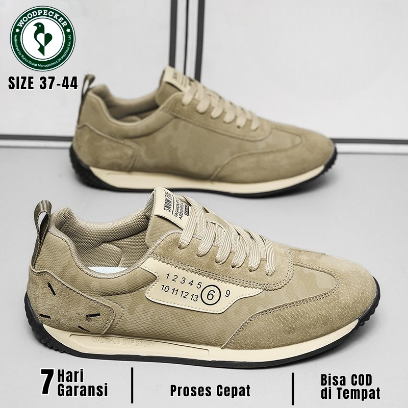 Jual WOODPECKER-Sepatu Kets Anti Ribet: Kenyamanan Level Dewa, Tampilan ...