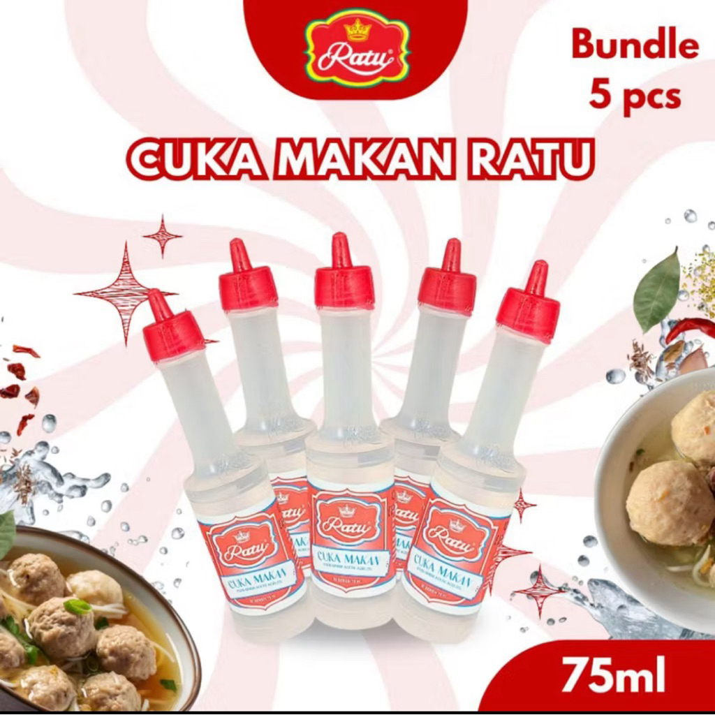 Jual CUKA MAKAN RATU 75 ML X 5 | Shopee Indonesia