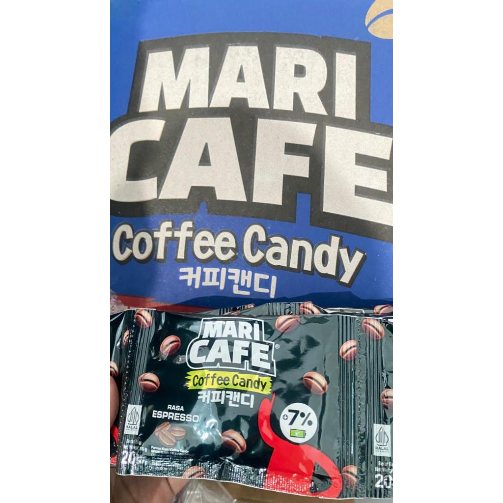 Jual MARI CAFE COFFE CANDY (ESPRESSO, CAPPUCINO) 1Rtg isi 10sachet dan ...