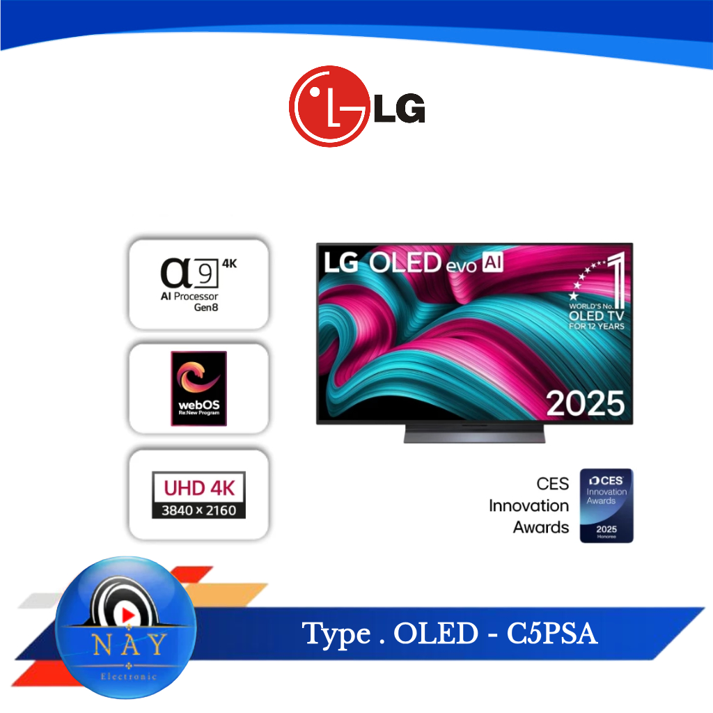 Jual LG 65C5PSA / OLED65C5PSA 65 inci OLED evo AI C5 2025 Brightness ...