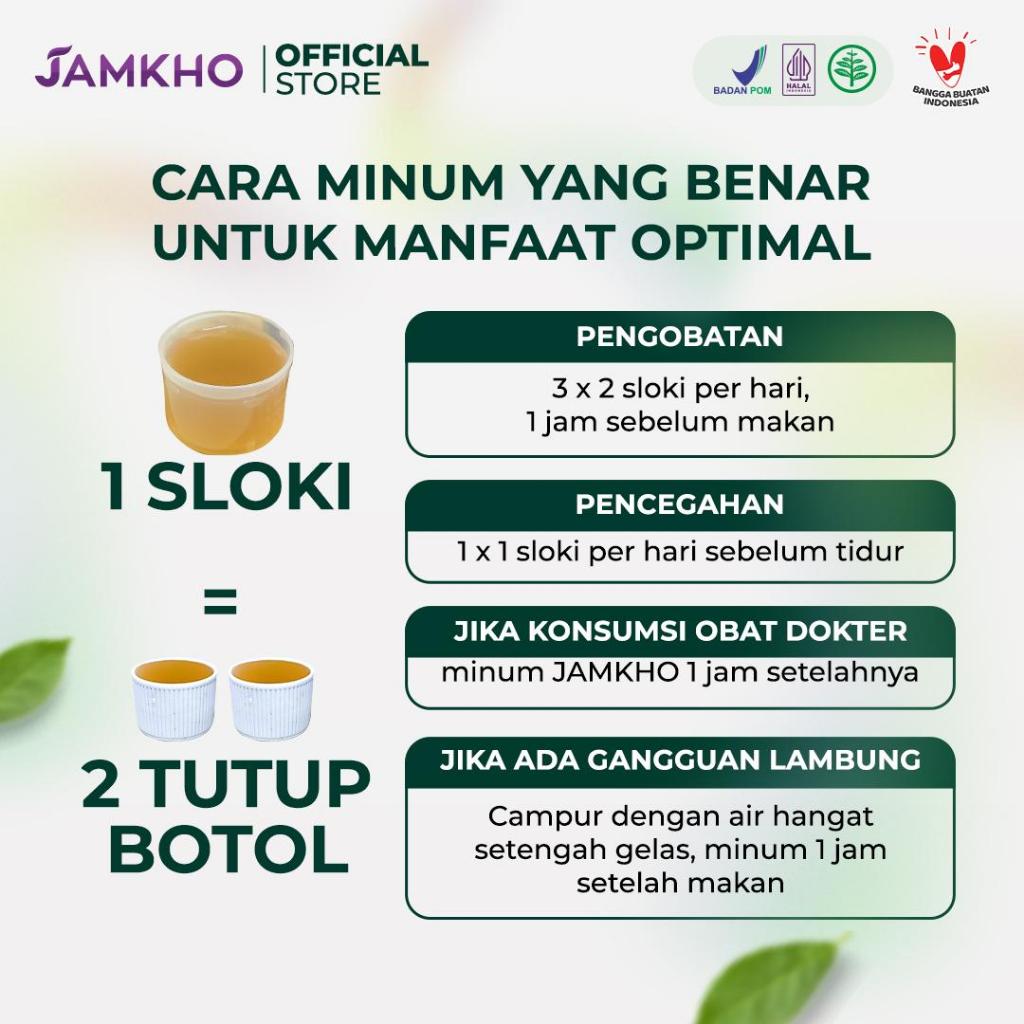 Jual Paket 7 Jamkho 100ml Herbal Penurun Kolesterol LDL Alami Kesehatan ...