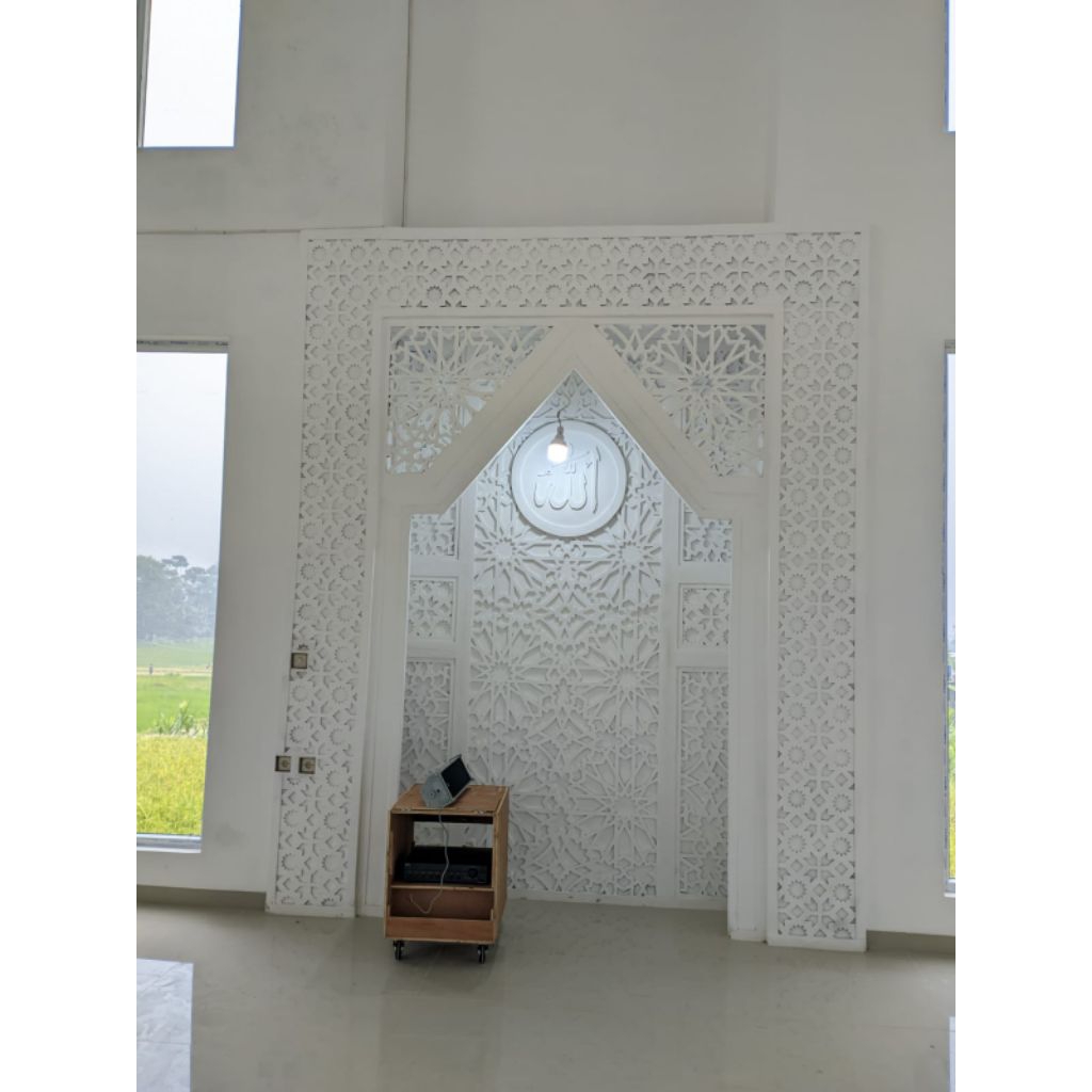Jual krawangan kaligrafi masjid penuh makna | Shopee Indonesia