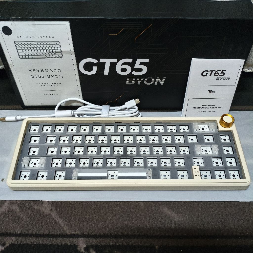 Jual Vortexseries GT65 BYON Barebone Only Wireless Mechanical Keyboard ...