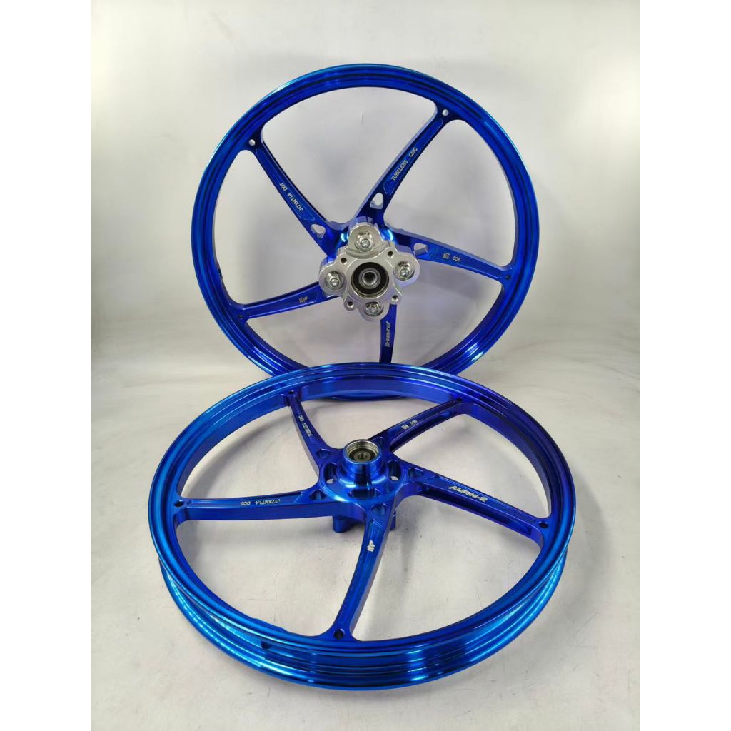 Jual VELG MX KING CNC AJI RACING SPORT RIM ALPHA SERIES CUSTOM HUB SIZE ...