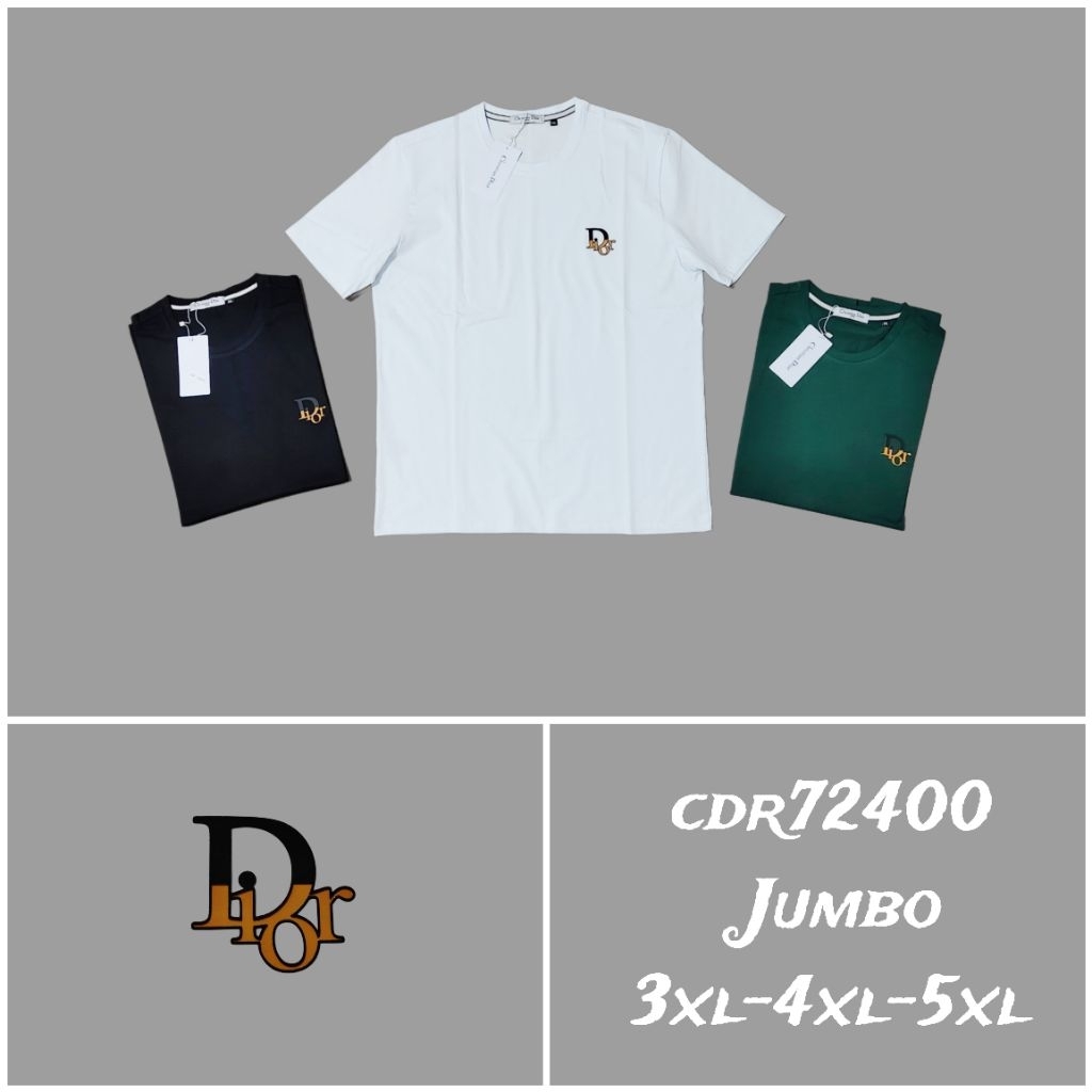 Jual kaos oblong pria 72400, size M-L-XL-XXL-3XL-4XL-5XL ( JUMBO ...