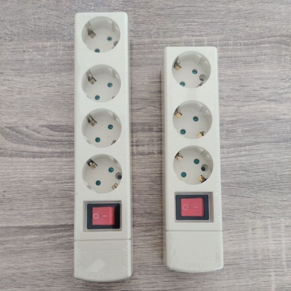 Jual Stop kontak 3 4 Lubang Uticon Switch On/Off | Shopee Indonesia