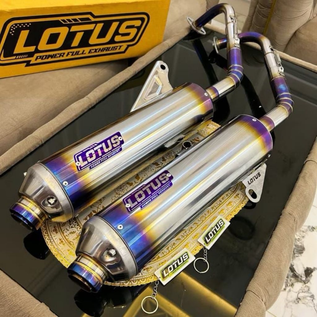 Jual KNALPOT STD RACING LOTUS BLUE MON BEAT BEAT FI SCOOPY MIO MIOJ M3 ...