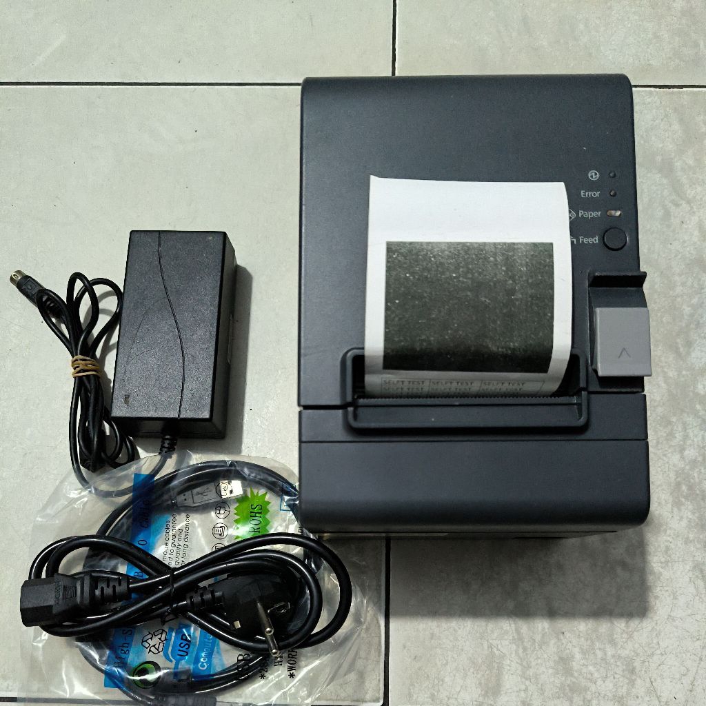 Jual Printer Kasir Epson TM-T82 TMT82 Thermal Struk 80mm Auto Cutter ...