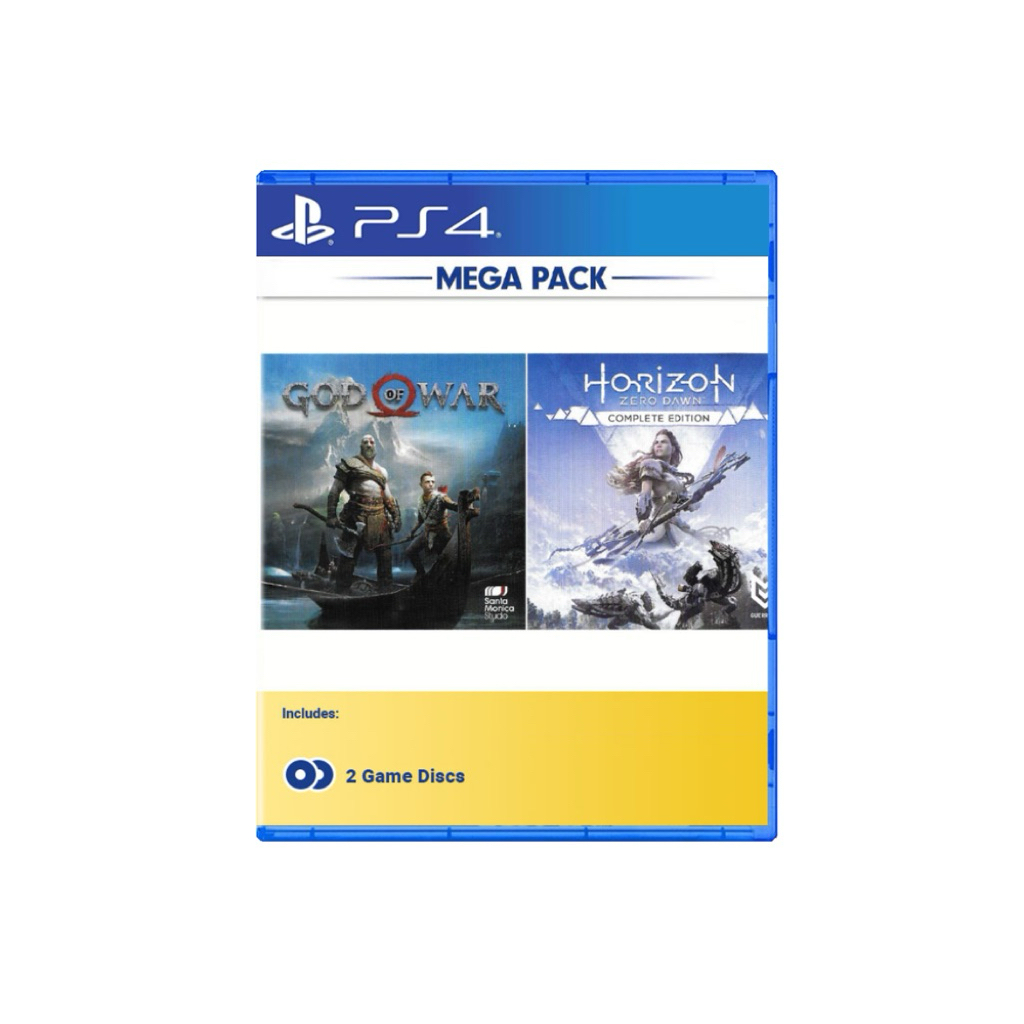 Jual Kaset Mega Pack Good Off War & Horizon Zero Dawn Complete Edition ...