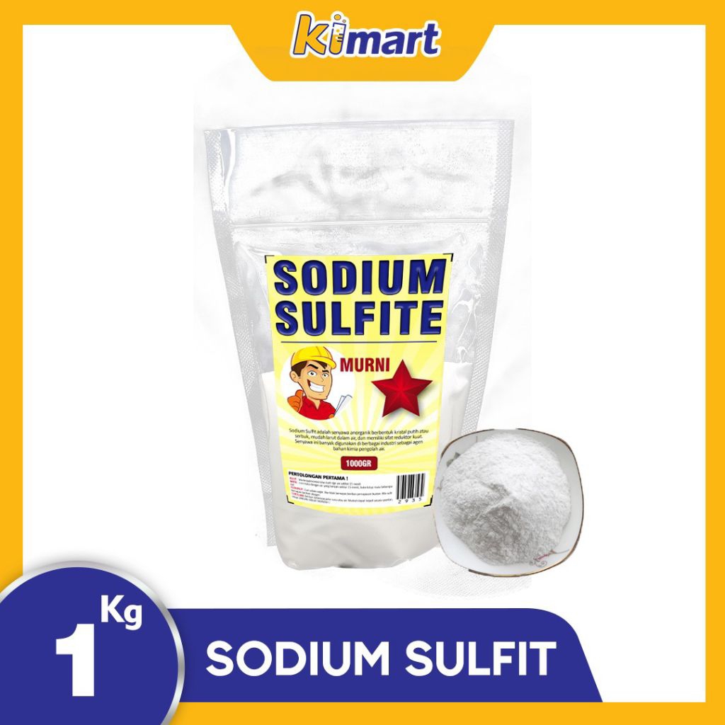 Jual Sodium Sulfit Sodium Sulphite Sodium Sulfite 1kg | Shopee Indonesia