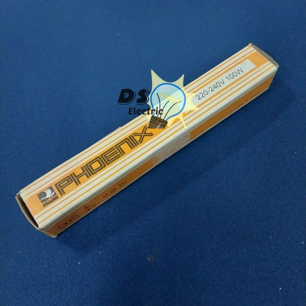 Jual Halogen Stik Stick 100w 150w 200w 300W 300 Watt 220V PHOENIX nyala ...