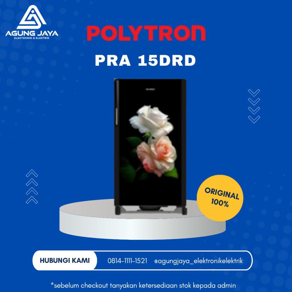 Jual Kulkas 1 Pintu Polytron PRA 15 DRD, Belleza 150 liter | Shopee ...