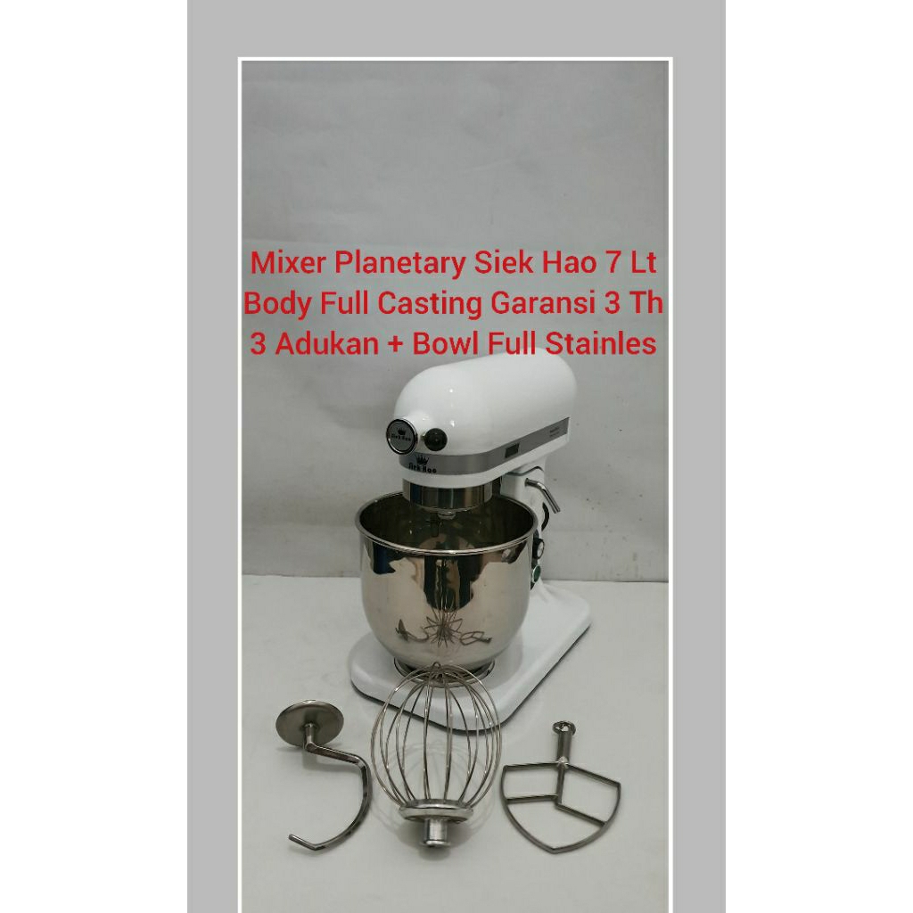 Jual Mixer Roti dan Kue 7 liter Heavy Duty Multi Fungsi | Shopee Indonesia