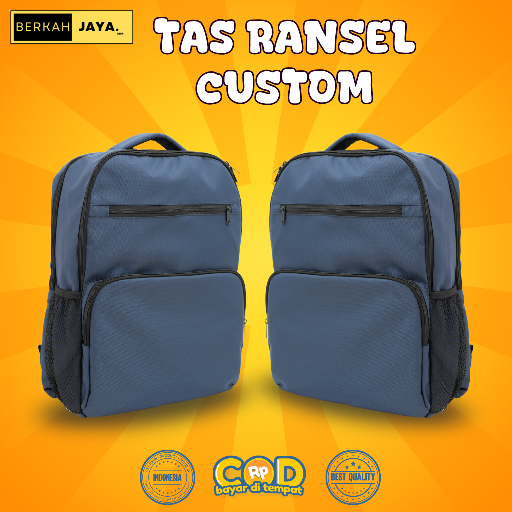Jual Custom Tas Ransel / Gendong Design Suka - suka Bebas Bergaransi ...