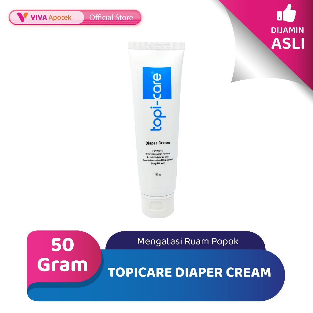 Jual Topicare Diaper Cream untuk Mengatasi Ruam Popok (50 Gram ...
