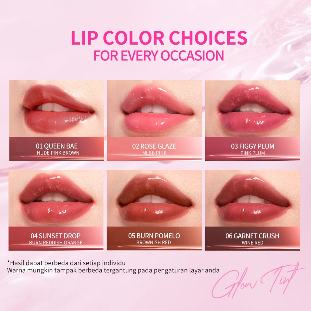 [BEST SELLING] BNB barenbliss Lily Makes Luminous Glow Tint 2.5 g Liptint Ombre Glossy