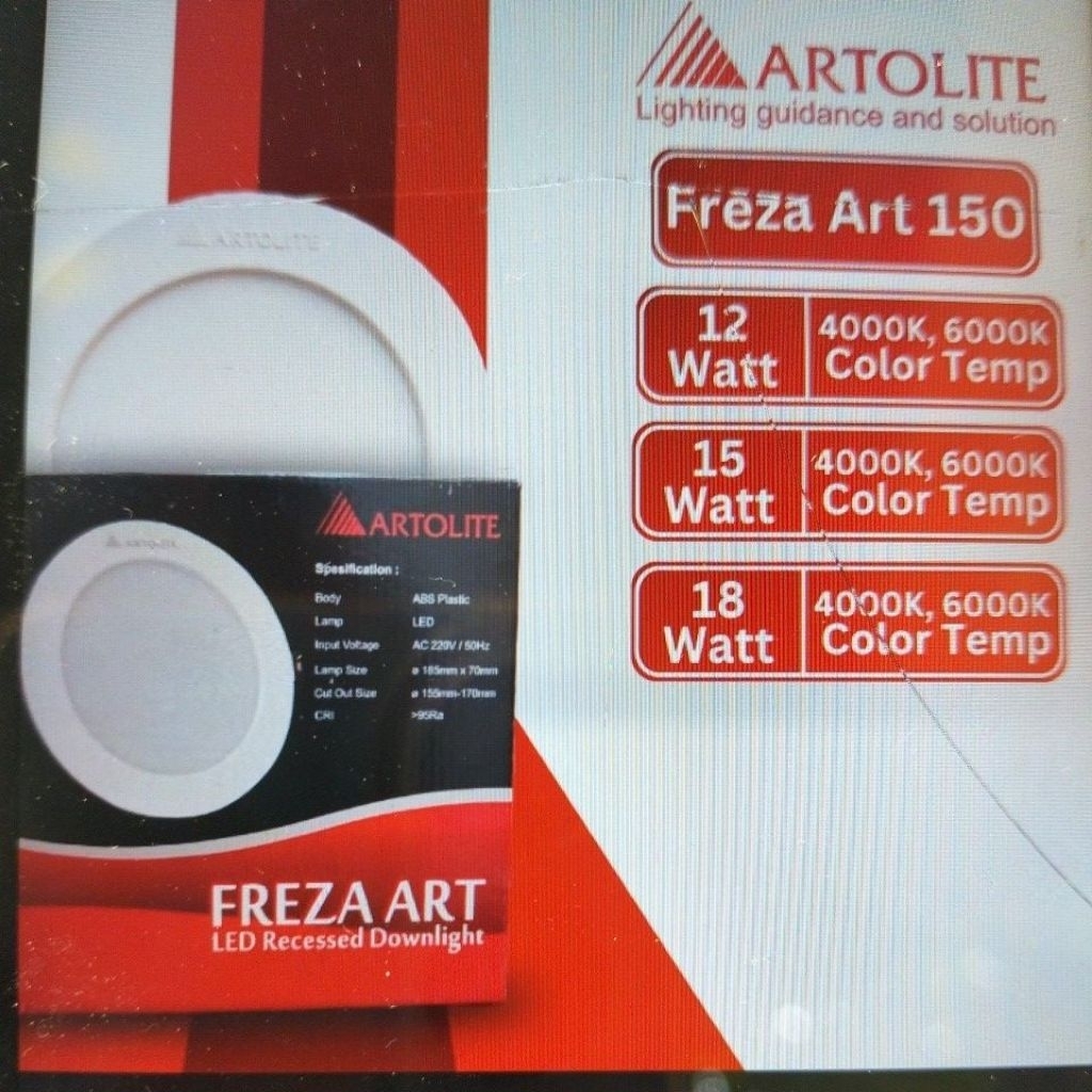 Jual Lampu LED Downlight ARTOLITE | Shopee Indonesia