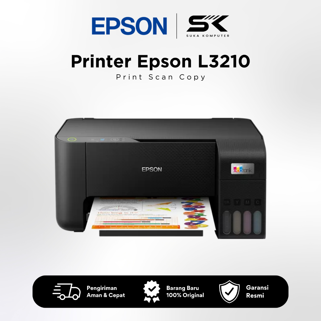 Jual PRINTER Epson L3210 Print Scan Copy | Shopee Indonesia