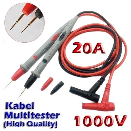 Jual Kabel Multitester CATIII 1000V 10A / 20A HQ FULL COPPER Silicone ...
