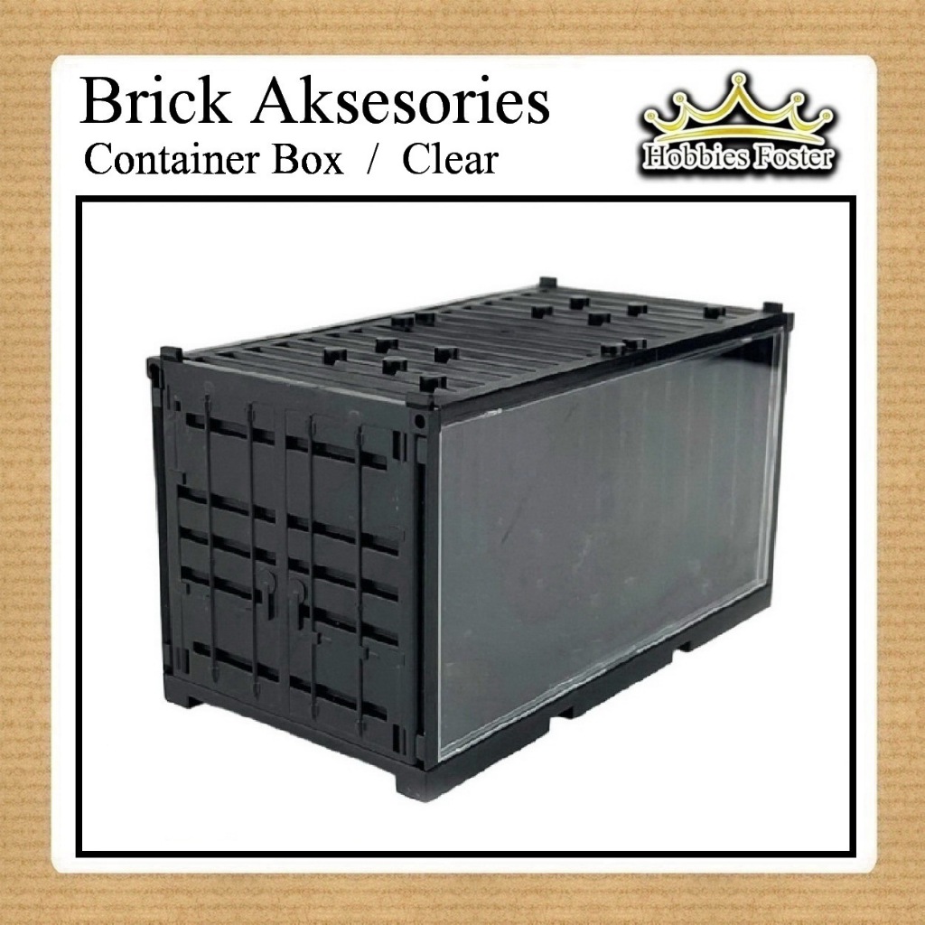 Jual HBF Brick Container Military Box Aksesoris Diorama / Kotak Mainan ...