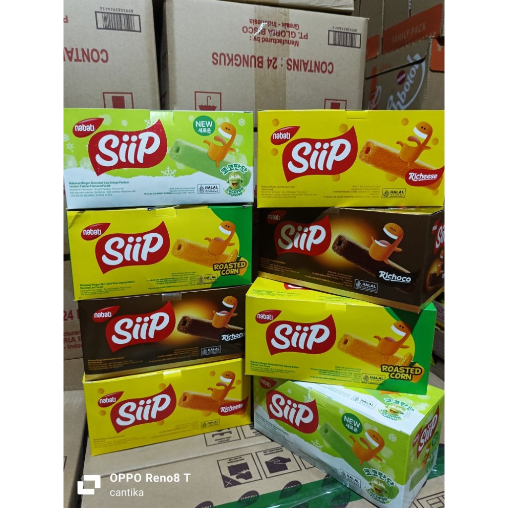 Jual NABATI SIIP BOX 500 AN( isi 12 box) | Shopee Indonesia