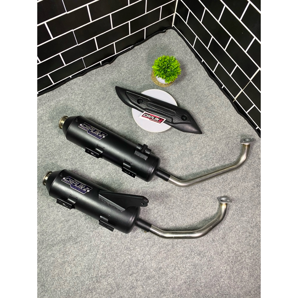 Jual KNALPOT standar RACING moncong linting ORIGINAL CAPLIN-Z RACING ...