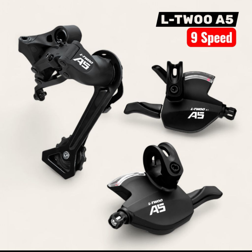 Jual L-TWOO A5 Groupset 9 Speed Set (Shifter + RD) Operan pemindah gigi