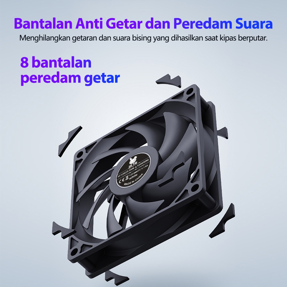 Jual Kipas Pendingin Sasis FAN RGB 12CM / FAN CHASING RGB / FAN CASING ...