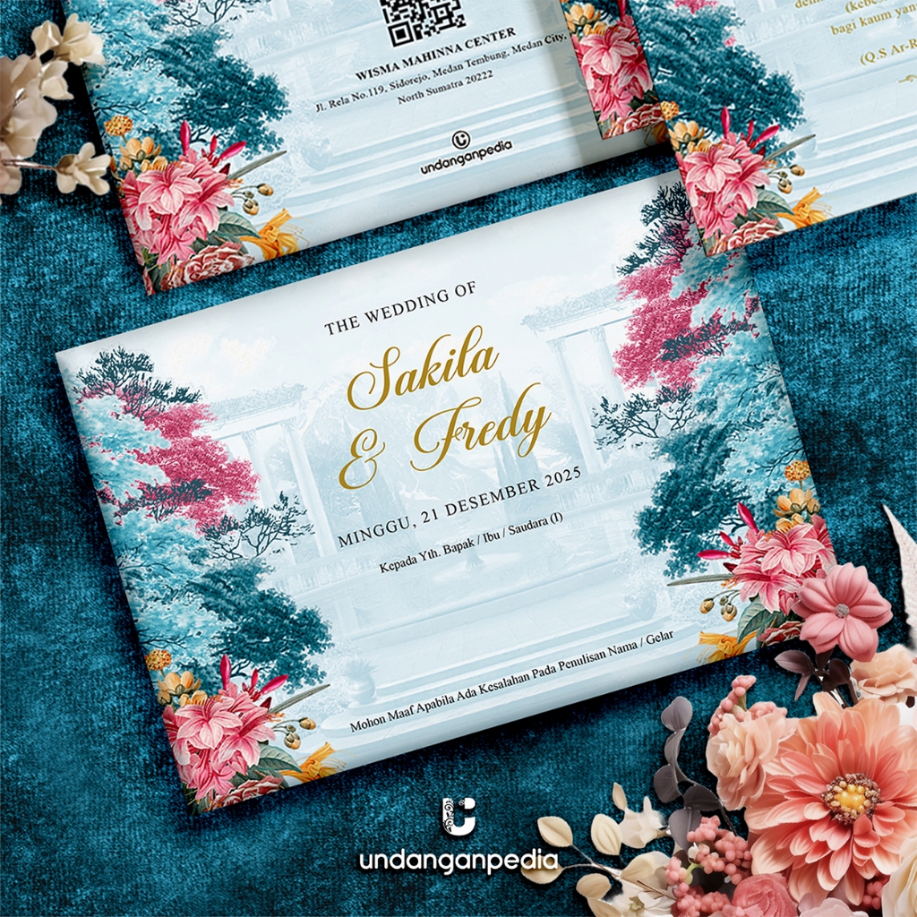 Jual HARDCOVER LANDSCAPE + AMPLOP . FREE WEBSITE INVITATION . UNDANGAN ...